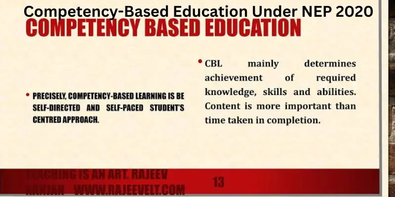 Competency-based education under nep 2020 10 points