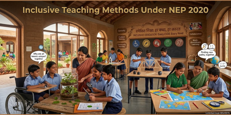 Inclusive teaching methods under NEP 2020