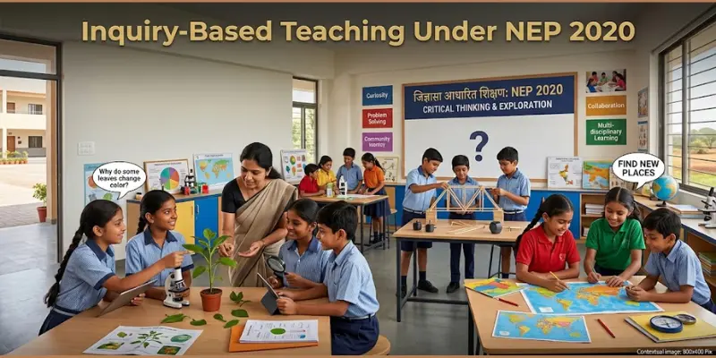 Inquiry-based teaching methods under NEP 2020