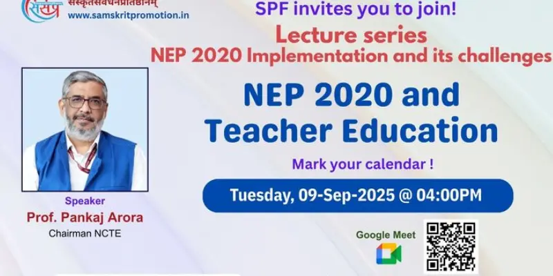 NEP 2020 for teachers Samskrit promotion foundation