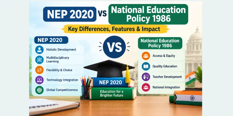NEP 2020 vs National Education Policy 1986: Key Differences, Features & Impact NEP 2020 vs National Education Policy 1986: Key Differences, Features & Im