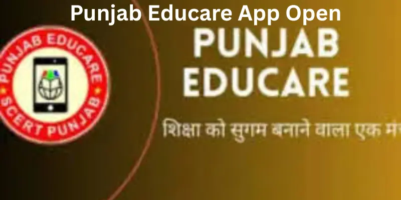 Punjab educare app open login