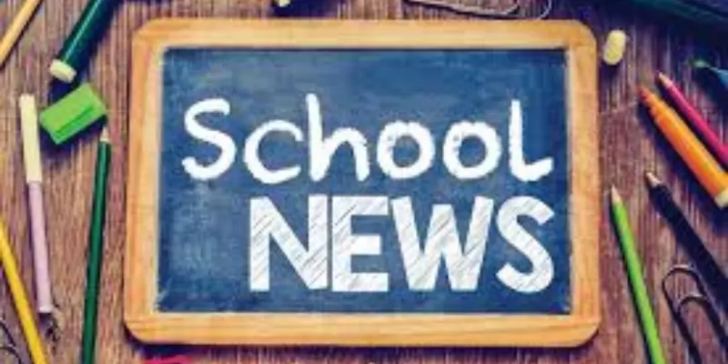 School news sign